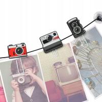 KLAMERKI do ZDJĘĆ Clipit Cameras Mustard APARATY