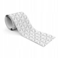 Декоративная полоса для обоев современный геометрический узор треугольники 3D эффект