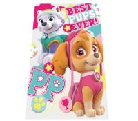 Psi Patrol koc 100150 kocyk SKYE & EVEREST 858