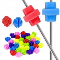 Красочные бусины украшения для спиц колеса велосипеда 36 шт