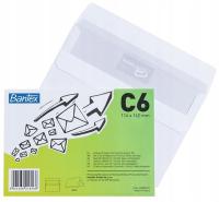 Самозапечатывающиеся конверты C6 25 шт. Bantex
