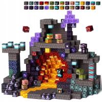 ZESTAW KLOCKÓW MAGNETYCZNYCH 100 EL. CAVE WORLD