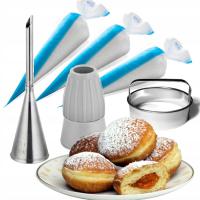 Tylka do nadziewania worki cukiernicze Zestaw do szprycowania pączków donut