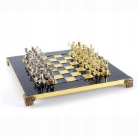 Ekskluzywne szachy metalowe Archers; 28x28cm, S15