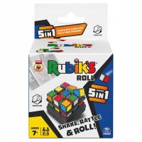 ORYGINALNA KOSTKA RUBIKA RUBIKS ROLL 5 w 1, 5 różnych gier
