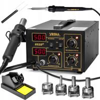 852D паяльная станция горячего воздуха 700 Вт пластиковый сварочный аппарат горячий воздушный паяльник