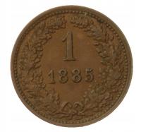 [M30383] Austria 1 krajcar 1885