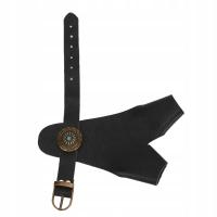 Łucznictwo Osłona dłoni PU Skóra Regulowany pasek Vintage Ozdoba z MK