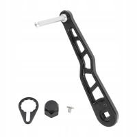 Uchwyt kołowrotka wędkarskiego Korba kołowrotka wędkarskiego Łódź wędkarska Ramię wahacza Część czarna