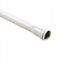 RURA RURKA KANALIZACYJNA WEWNĘTRZNA ODPŁYWOWA FI 32x1000x1,8mm BIAŁA MOCNA