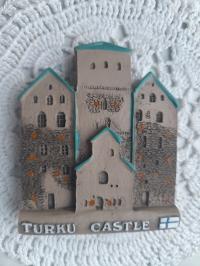 MAGNES NA LODÓWKĘ FINLANDIA TURKU ZAMEK