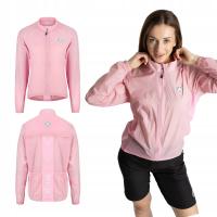 Kurtka rowerowa damska ATTABO Cahayo Jacket Windproof różowy