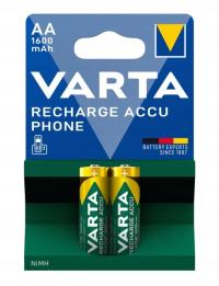 Varta, Recharge Accu AA 1600mAh Akumulatorki, 2szt