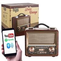 Radio sieciowo-bateryjne AM, FM, SW Retropolis Seattle