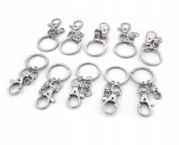 КОЛЬЦО ДЛЯ КЛЮЧЕЙ КАРАБИН МУФТА-10 ШТ.