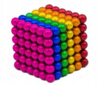Neocube строительные блоки магнитные шарики 216 5 мм Радуга красочные игрушки