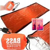 XXL БОЛЬШОЙ ТЕПЛОВОЙ СПАЛЬНЫЙ МЕШОК СПАСАТЕЛЬНЫЙ ЭКСПЕДИЦИОННЫЙ ВЫЖИВАНИЯ ВОЕННЫЙ ТОП ПАЛАТКА