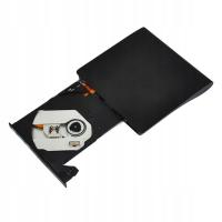 Slim USB3.0 External Mobile DVD CD ROM RW Black