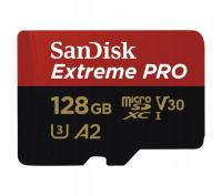 Karta SanDisk microSD Extreme Pro 128GB 170/90Mb/s
