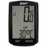 LICZNIK ROWEROWY X-LIGHT 18 FUNKCJI BEZPRZEWODOWY