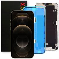 Wyświetlacz do iPhone 12 Pro Max LCD ekran + uszczelka OLED wersja GX