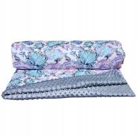 ОДЕЯЛО, ПОКРЫВАЛО НА КРОВАТЬ, ПЛЕД MINKY 140х200 СМ УЗОРЫ