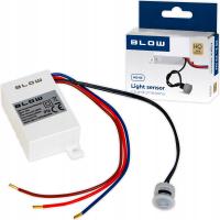 CZUJNIK ZMIERZCHU AUTOMATYCZNY DO LAMP LED PIR Z KABLEM 10A 240V <5-50 LUX