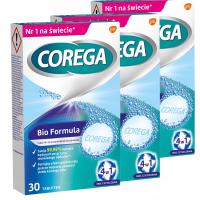 Набор из 3 таблеток для чистки зубных протезов Corega Max 30 шт.
