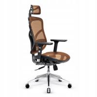 Эргономичное офисное кресло DIABLO V-BASIC Black and Orange PREMIUM