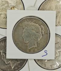 USA - Peace Dollar - mix roczników - Jakość XF/AU