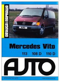 MERCEDES Vito 113 108D 110D W638 (1995-2003) instrukcja napraw i ekspl. 24h