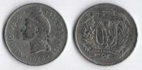 DOMINIKANA 1973 1/2 PESO