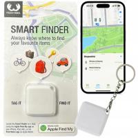 LOKALIZATOR KLUCZY GPS SMART Bluetooth FINDER AirTag Apple My Find biały
