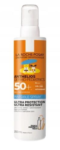 LA ROCHE-POSAY Anthelios Niewidzialny spray dla dzieci SPF50+ 200 ml