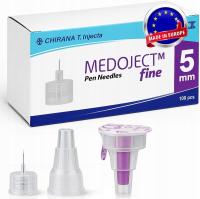 Igły SterylneBrand 31G 0.25x5mm zestaw 100 sztuk sterylne jednorazowe