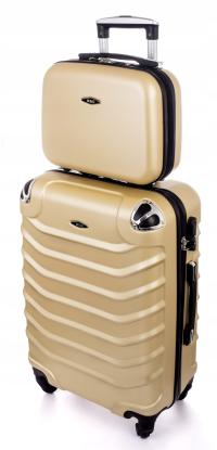 Набор 2в1 маленький дорожный чемодан L чемодан косметичка RGL багажная сумка