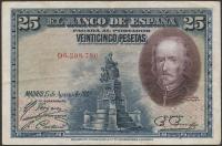 Hiszpania 25 peset 1928 - Calderon de la Barca - D6,