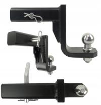 Adapter haka holowniczego Auto-hak kula 50 mm obniżony o 100 mm