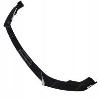 Spojler/ splitter przedniego zderzka SKODA OCTAVIA MK4 czarny połysk