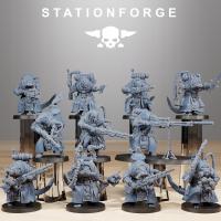 Raticus Grunts x11 - Station Forge - Druk 3D