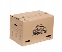 Karton przeprowadzki 600x400x400 NADRUK uszy Pudło przeprowadzkowe 25 szt