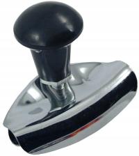 Шариковая ручка рулевого колеса, простая хромированная металлическая ручка