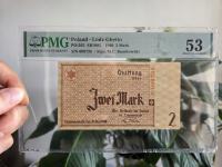 2 marki getto 1940 PMG 53 piękne 2 Marki 1940 Getto Łódź - Litzmannstadt