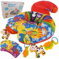 Подушка ролик рогал для обучения сидению 028-17