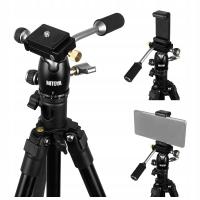 Lekki statyw fotograficzny MITOYA MTY202F z uchwytem do telefonu 150cm
