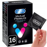 Durex MUTUAL PLEASURE prezerwatywy z wypustkami opóźniające wytrysk 16 szt.