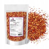 Papryka Chili GRYS z Pestkami Płatki Suszone Crushed Chili Pepper HOT 100 g