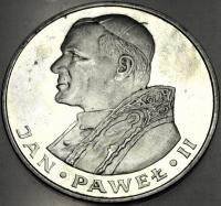 1000 zł złotych 1982 Jan Paweł II SREBRO