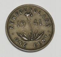 KANADA Nowa Fundlandia 1 cent 1941