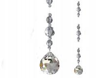 КРИСТАЛЛЫ на окно, бусы, макаронные изделия 120см W1 ШАР